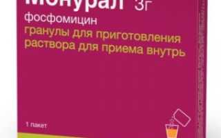 Может ли после приема монурала быть молочница